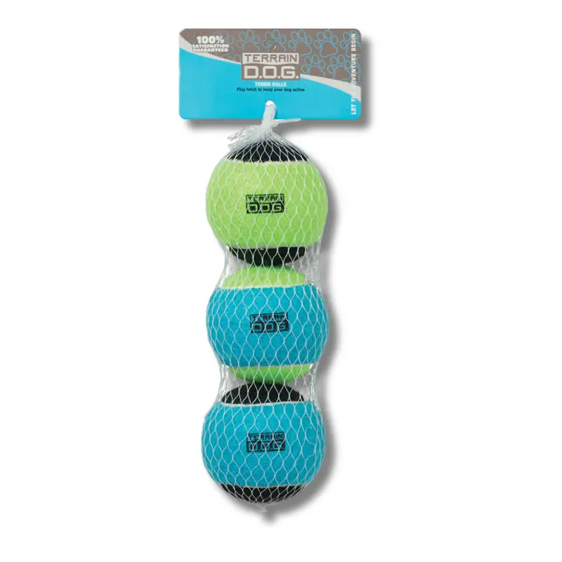 Weaver Leather 3 Pack Assorted Color Tennis Balls 1