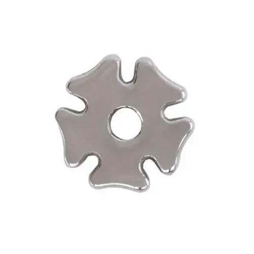 Weaver Leather Clover Leaf Replacement Rowel, Stainless Steel, 7/8" (Pair) 1