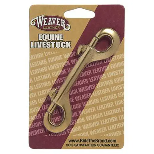 Weaver Leather Gold Double Ended Snap 1