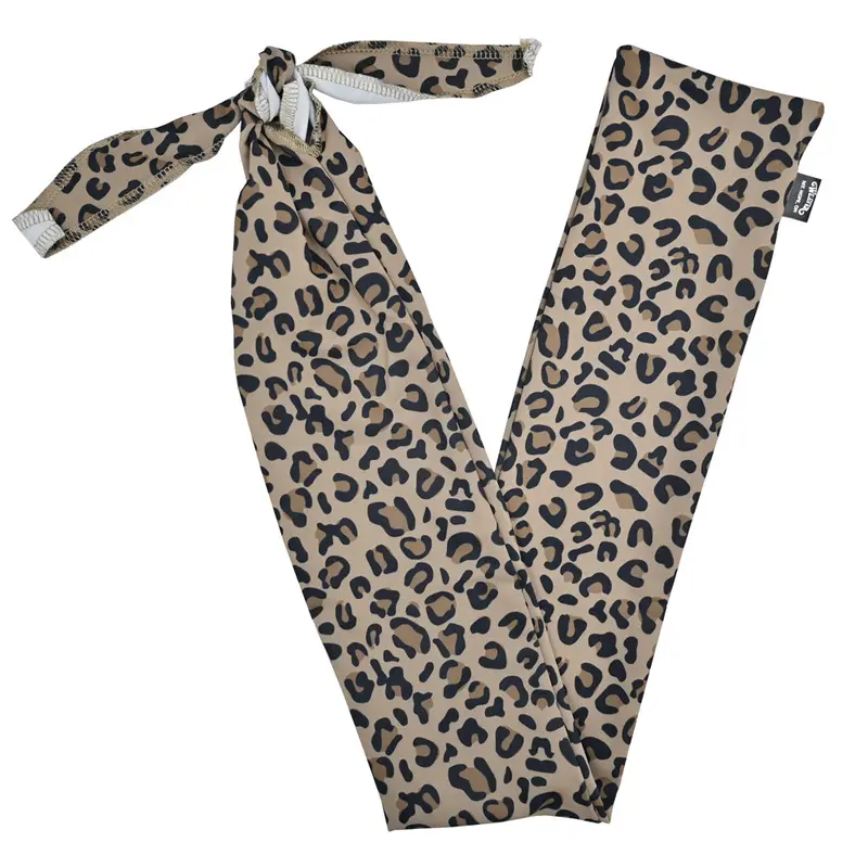 Weaver Leather Lycra Spandex Tail Bag- Leopard 1