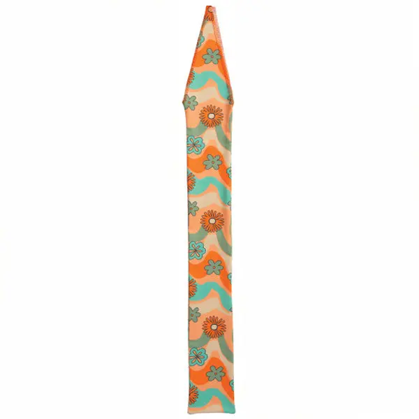 Weaver Leather Lycra® Spandex Tail Bag- Retro Flower 2