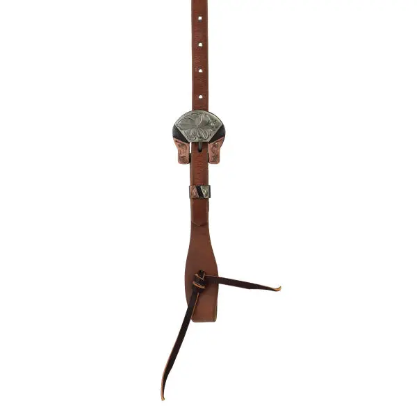 Weaver Leather Protack Slip Ear Headstall W/ Shield Buckles 2