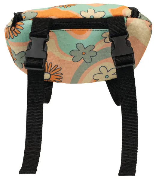 Weaver Leather Saddle Pouch- Retro Flower 2