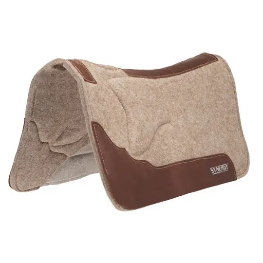 Weaver Leather Synergy Shoulder Relief Performance Saddle Pad 3/4" Thick- 31" X 32" 1