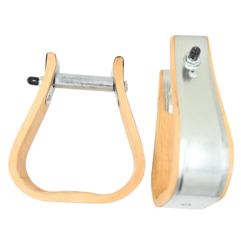 Weaver Leather Wooden Stirrups Ladies Or Youth 2" Deep 1