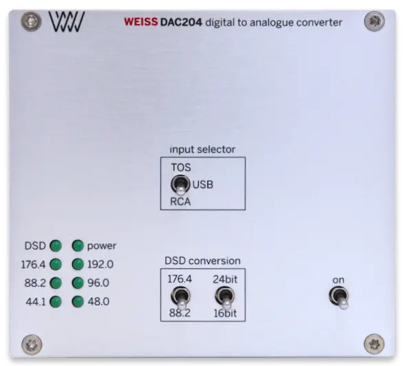 Weiss Engineering Dac204 Desktop Dac 2
