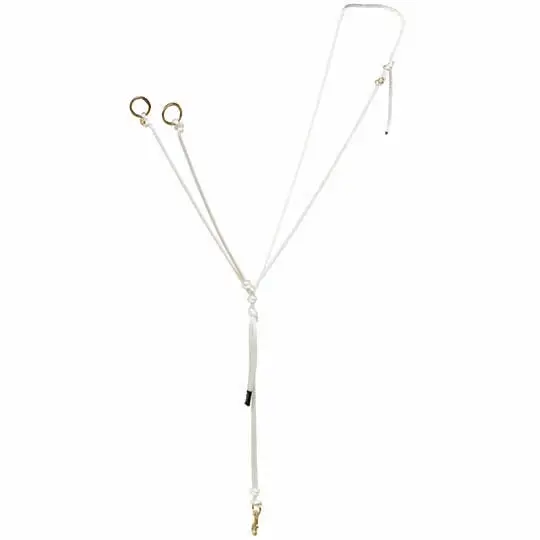 Wig Wam White String Martingale 1