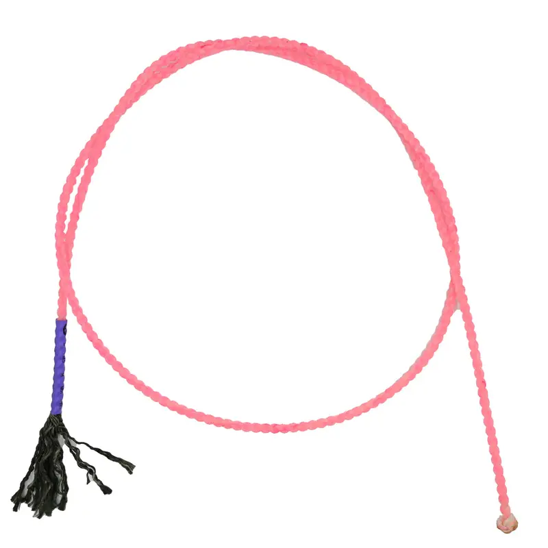 Willard Ropes Black Tail 2 Strand Goat String- Pink 1