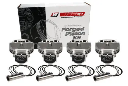 Wiseco Honda K-Series +10.5Cc Dome 1.181X87.5Mm Piston Shelf Stock Kit K650m875ap 1