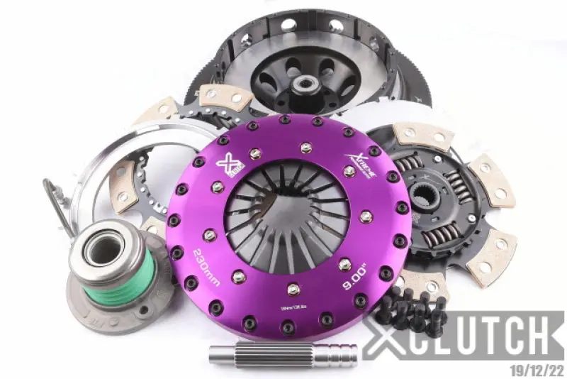 Xclutch 18-24 Ford Mustang Gt 5.0L 9In Twin Sprung Ceramic Clutch Kit 1
