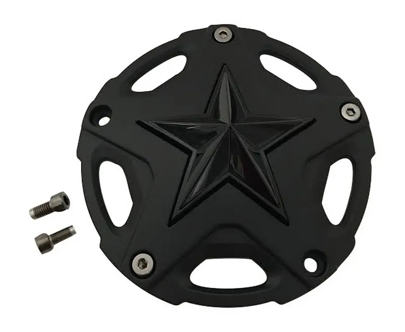 Xd827 Matte Blk Cap W/ Gloss Black Star 1