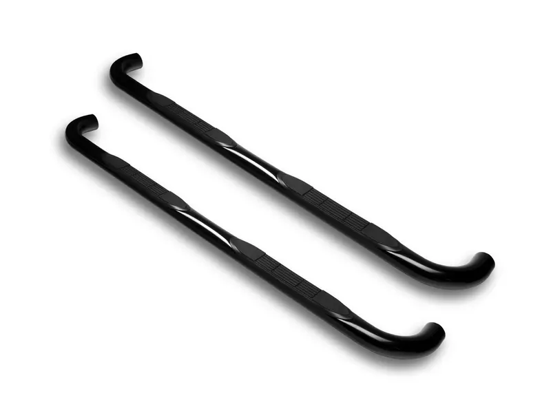 Armordillo Matte Black 4" Oval Side Step Bars For 1999–2003 Ford F-150 Supercabs 1