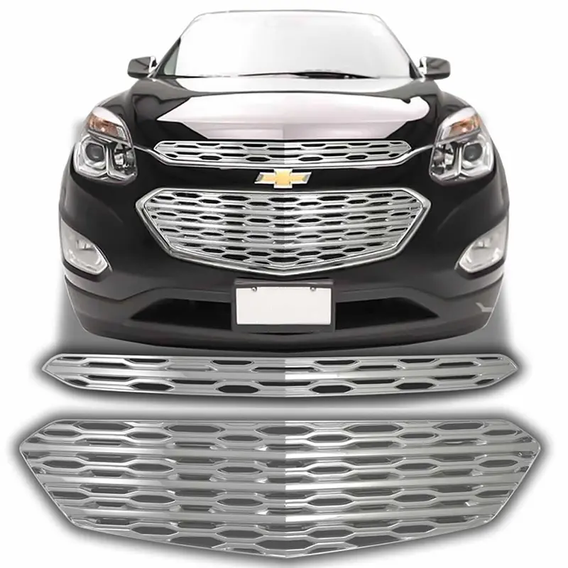 Coast To Coast Iwcgi133 Chrome Abs Overlay Grille – Two-Piece Oval Mesh Style 1