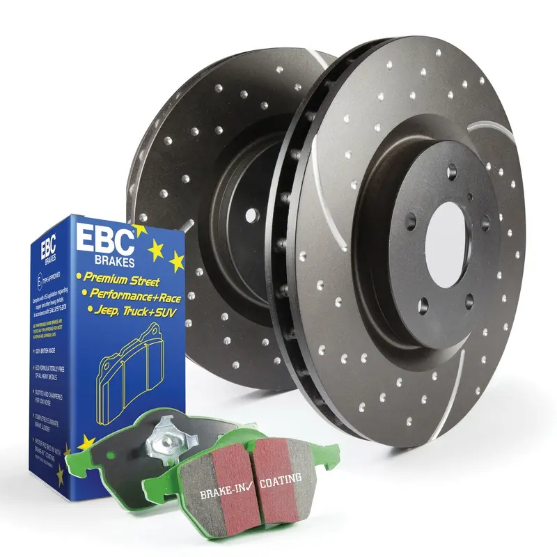 Ebc Brakes S3Kf1164 S3 Kits Greenstuff 6000 And Gd Rotors Truck/Suv 1