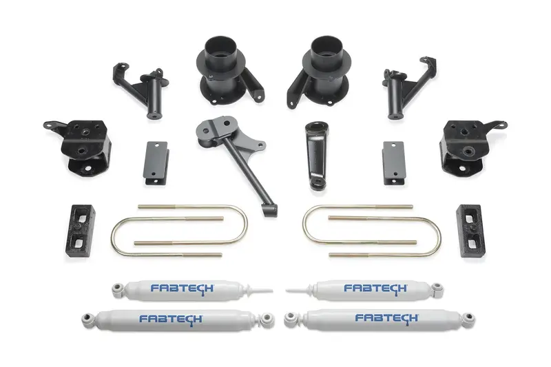 Fabtech K3058 5-Inch Lift Component Kit With Performance Shocks 1