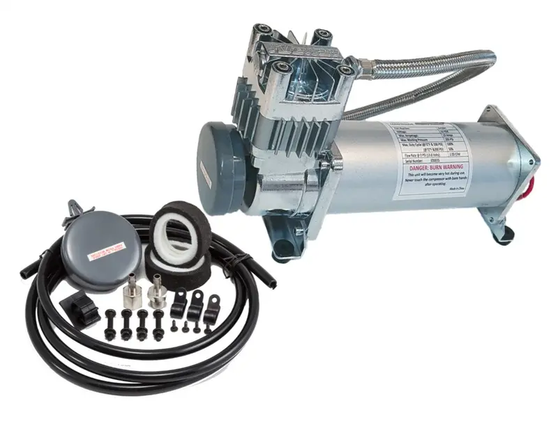 Kleinn Automotive 6450Rc Heavy-Duty Air Horn System With Onboard Compressor 1