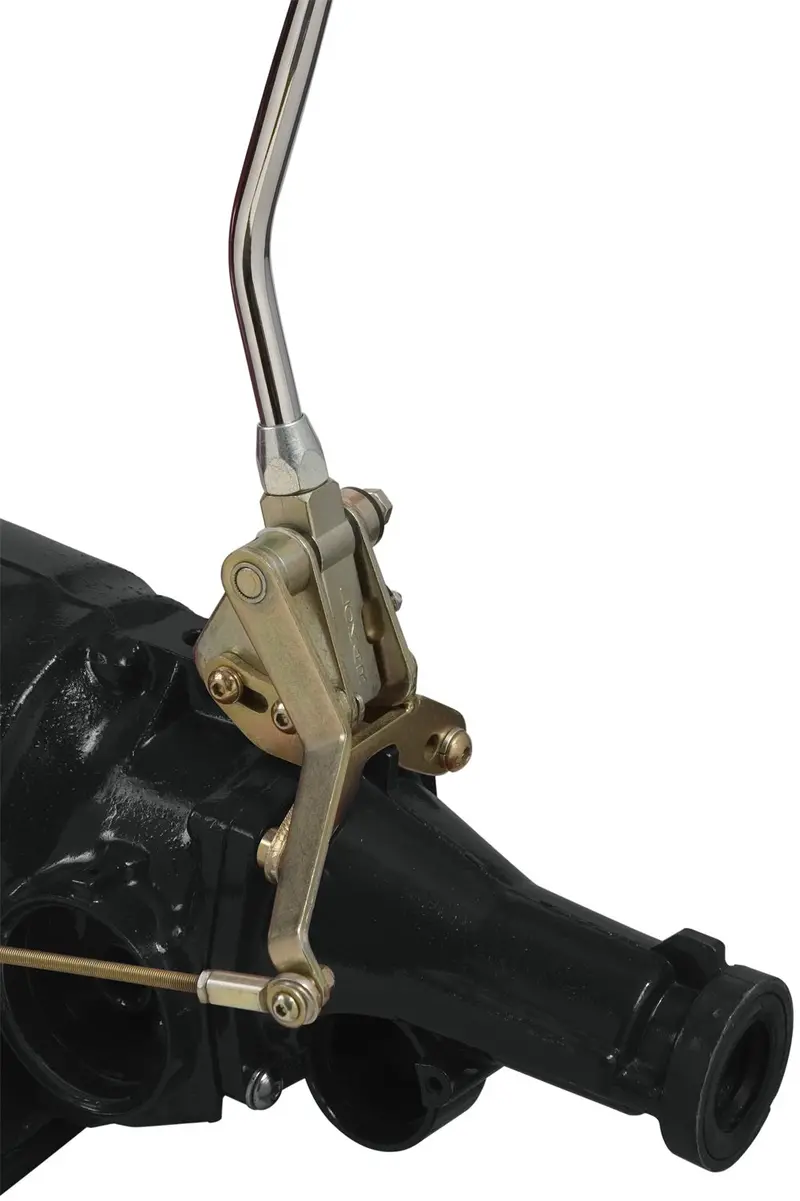 Lokar Tail-Mount Automatic Transmission Shifter Kit – Compact, Floor-Mount Compatible 1
