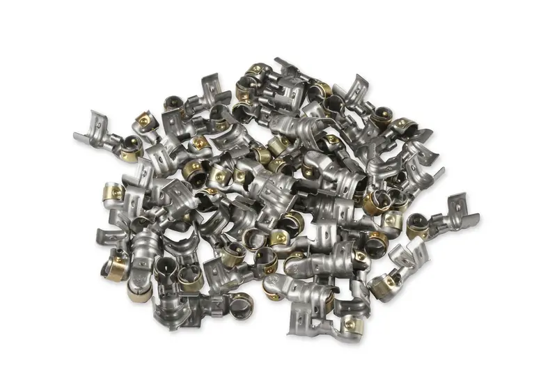 Msd 34614 Spark Plug Terminals – 50-Piece Stainless Steel, 90° Dual-Crimp Design 1