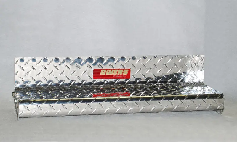Owens Products Oc84120-8 Classic Series 8 Inch Universal Fit Extra-Wide Diamond Tread 120 Inch Running Boards Aluminum Owens Products 1