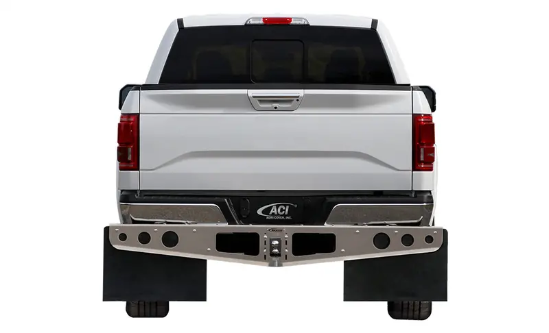 Rockstar Hitch-Mount Mud Flaps – Aluminum Frame With Stabilizer Plate – Model A1020071 1