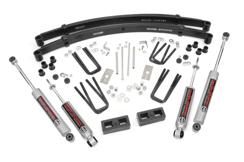 Rough Country 705N3 3-Inch Lift Kit For 1984–1985 Toyota Pickup 4Wd – Complete Suspension System 1