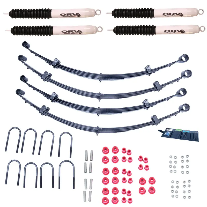 Rugged Ridge 4-Inch Suspension Lift Kit For Jeep Wrangler Tj/Lj 1