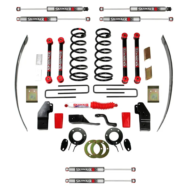 Skyjacker D4522K-M Suspension Lift Kit W/Shock M95 Performance Shocks 4-4.5 Inch Lift Class Ii All 4 Shocks 00-01 Dodge Ram 2500 00-01 Dodge Ram 3500 Skyjacker 1