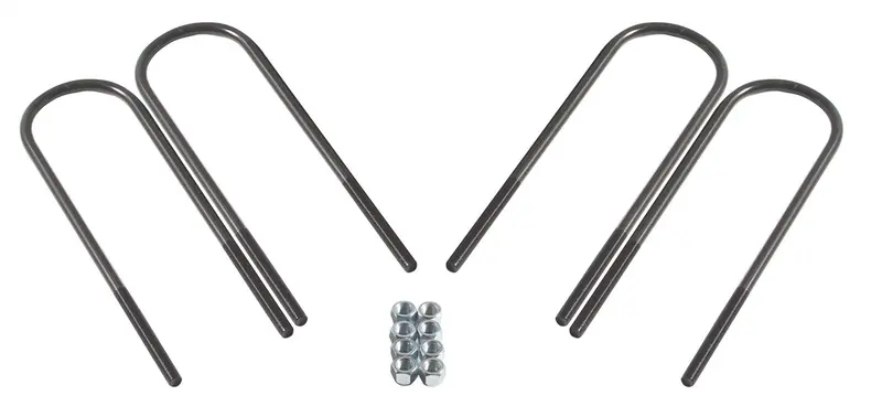 Skyjacker U9B12R U-Bolt Kit – 5/8" X 4" X 12" Round Style 1