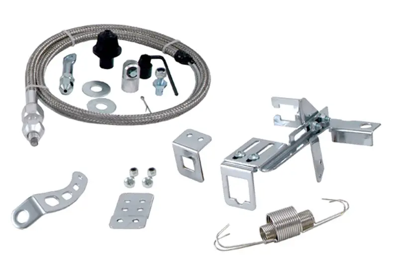 Spectre Carburetor Throttle Cable Bracket – Universal Mount, Durable Aluminum (2435) 1