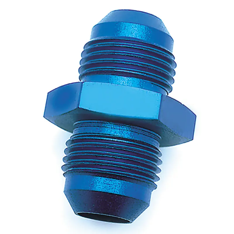 Speedfx 561615Bk Black Anodized -16An Straight Flare Union Fitting (Aluminum) 1