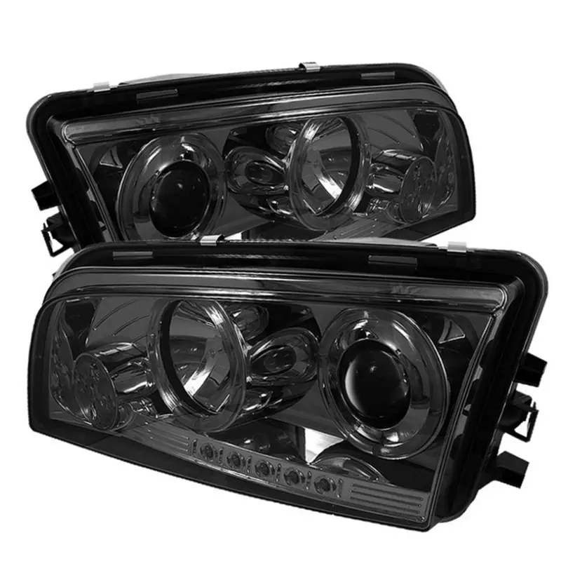 Spyder Auto 5009753 Halo Led Projector Headlights – Modern Styling & Bright Output 1