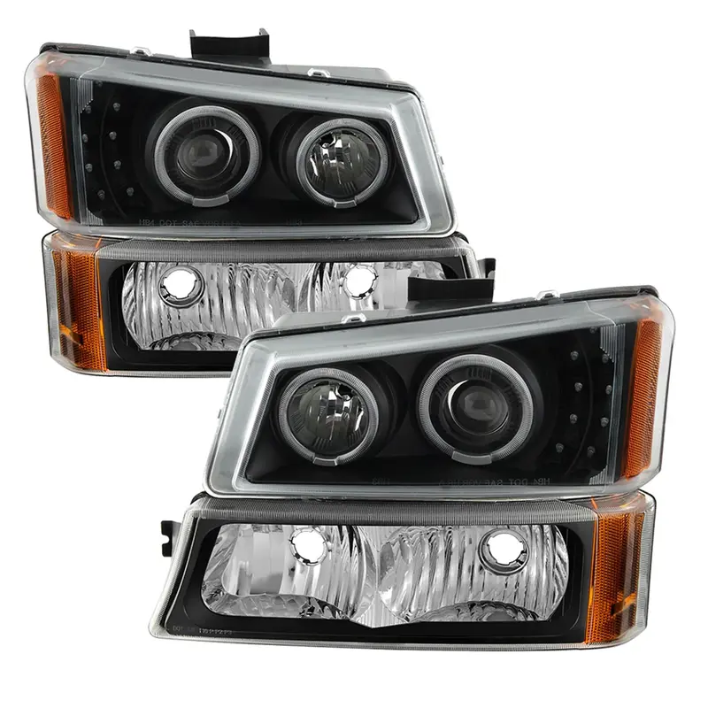Spyder Auto 9036774 Xtune Projector Headlight And Bumper Light Assembly 1