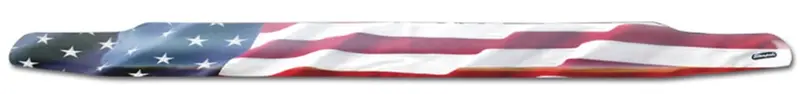 Stampede 312-41 Vigilante Hood Protector — American Flag Graphic 1