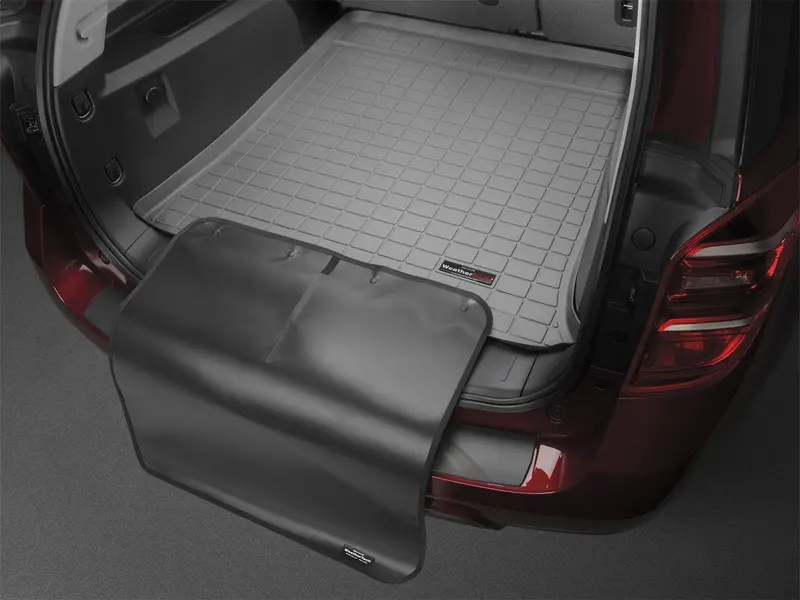 Weathertech 421448Sk - Cargo Liner W/Bumper Protector Gray Behind 2Nd Row Seating 1