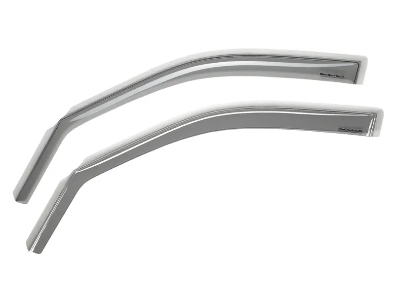 Weathertech 70137 Light Smoke Front Window Deflectors For Enhanced Ventilation 1